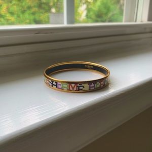 Hermès bangle!!! Adorable & colorful!